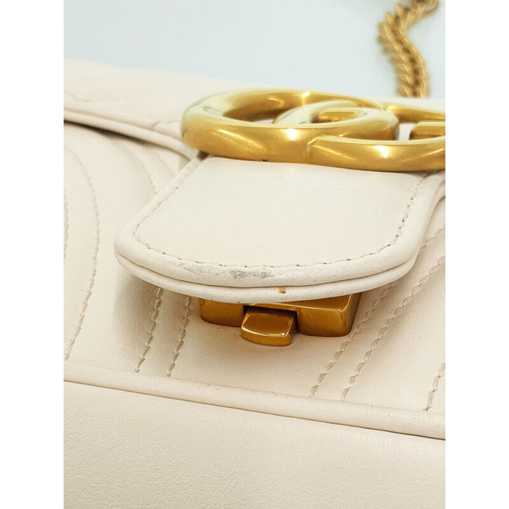 GUCCI GG Marmont Quilted Shoulder Bag Chain - Picture 8 of 9